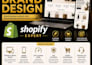 build a professional shopify store and brand